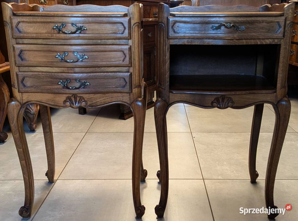 ładne dębowe szafki ludwikowskie sklep Dąbrowa sprzedam