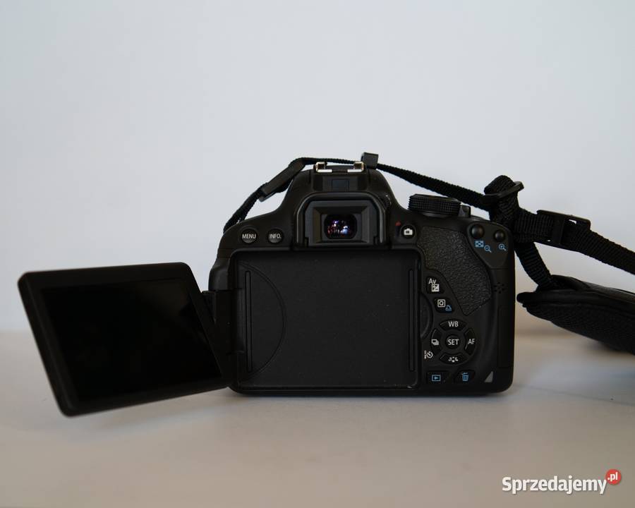 Canon EOS 700D obiektyw poniżej 4 przebiegu Warszawa