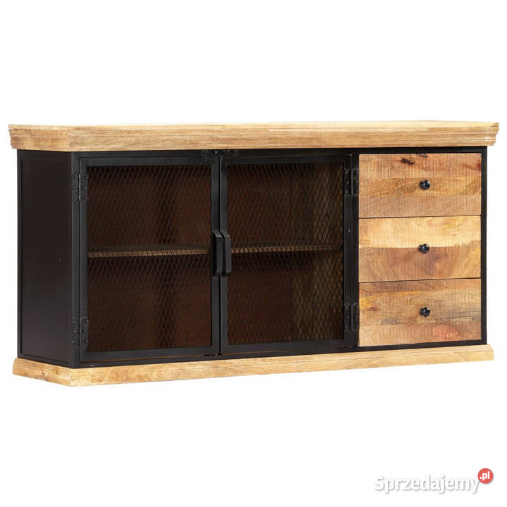 Szafka 150 x 40 x 75 lite drewno mango WM248101 mazowieckie Warszawa
