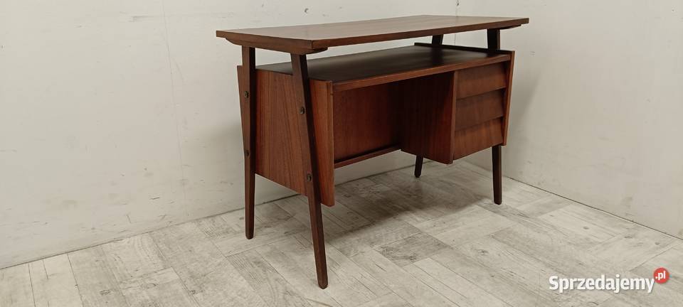 biurko prl Koronowo design stare machoń Puchała łódzkie Radomsko