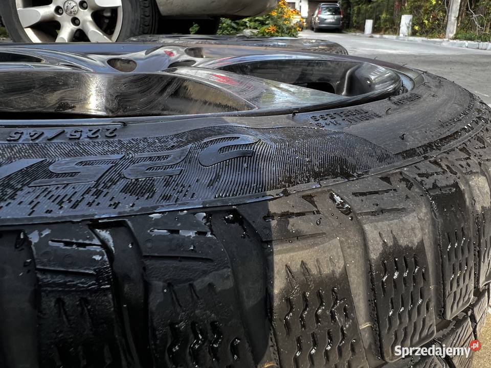 Opony zimowe Pirelli z felgami Ronal CLA 45 amg aluminiowe Warszawa