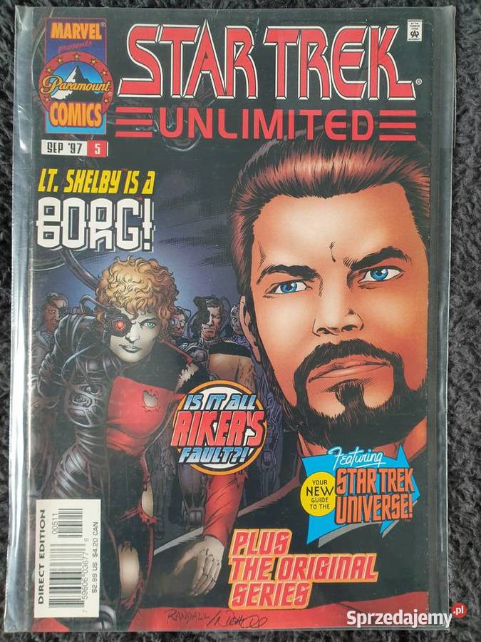 Star Trek Unlimited 3 oryginalne komiksy Marvel pomorskie Gdynia