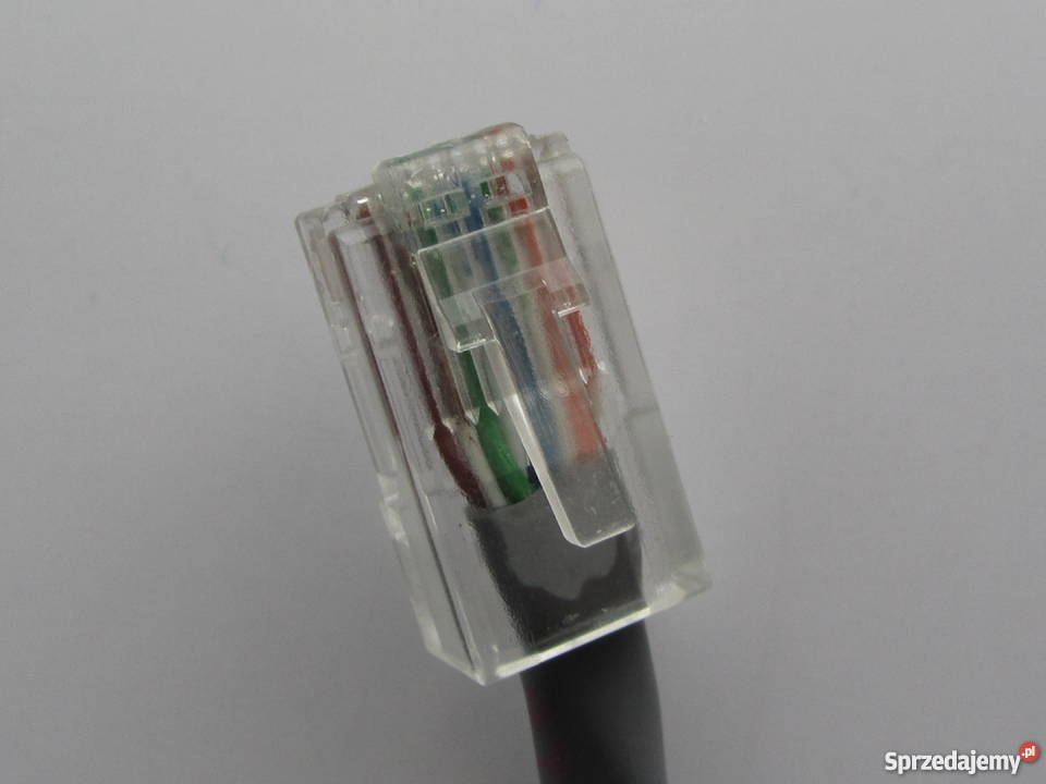 Kabel internetowy sieciowy 2 x 8P8C RJ45 25 m warmińsko-mazurskie Olecko