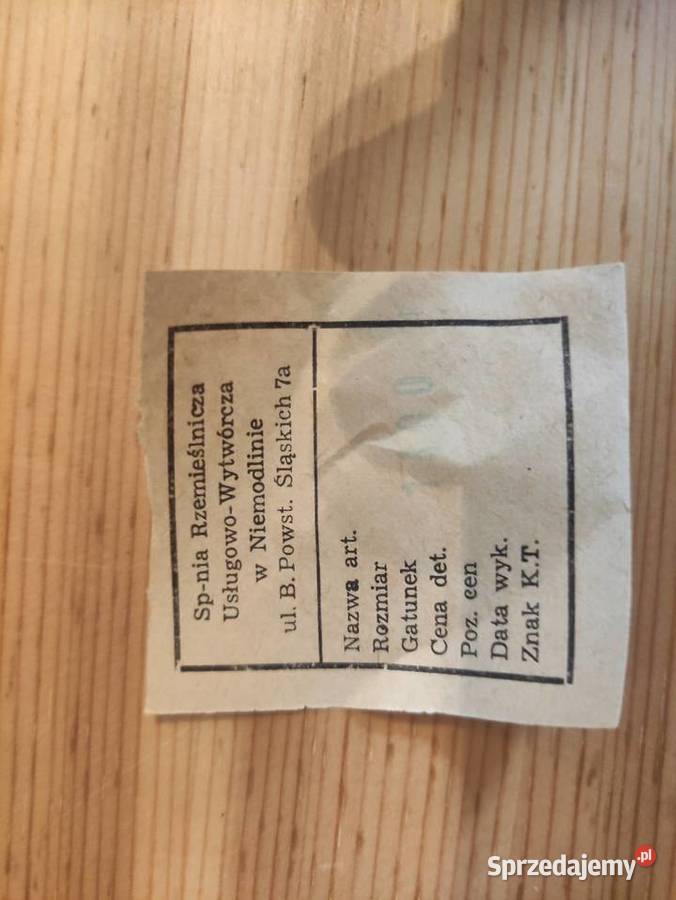 Dzbanek fajans Niemodlin śląskie