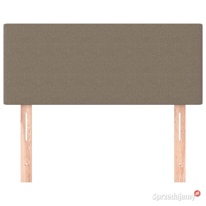 Zagłówek do łóżka taupe 80x5x7888 tkanina Warszawa sprzedam