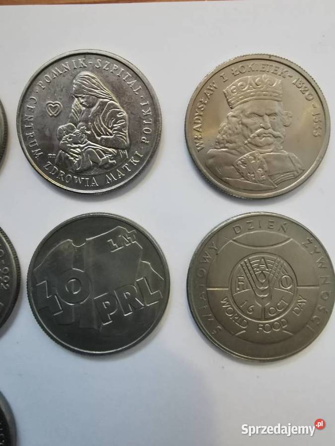 Monety PRL 22 sztuki Lębork