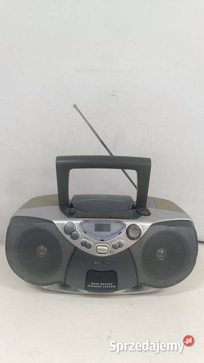 PHILIPS AZ1080 Radiomagnetofon przenośny z CD Audio Poznań