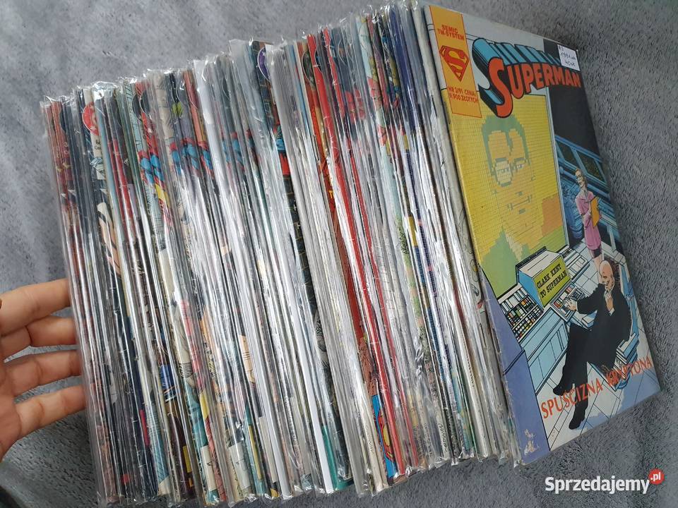 Superman zestaw 64 komiksów różne numery TMSemic Książki i Podręczniki sprzedam