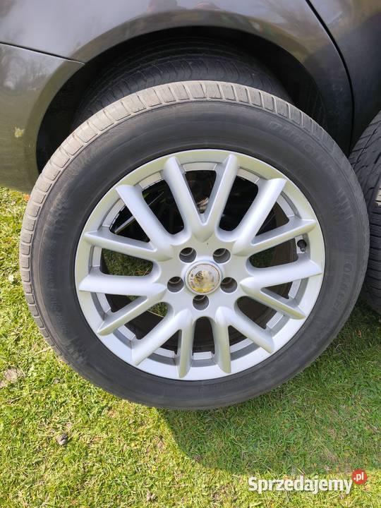 Alufelgi 17 5x110 opony letnie Piotrków Trybunalski