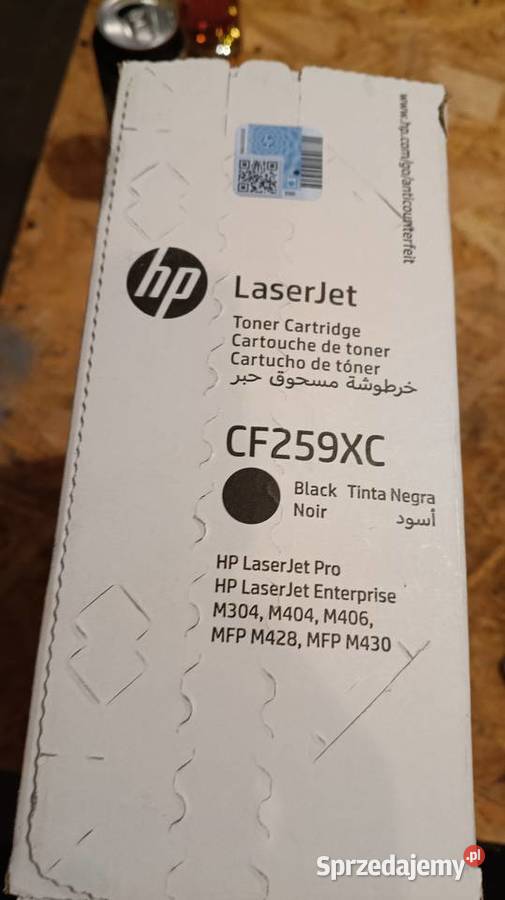 Oryginalny toner HP CF259XC 59XC Black LaserJet Komputery i Akcesoria Łosice