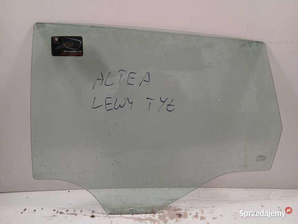 Szyba Drzwi Lewa Tylna Seat AlteaSeat Toledo 04 Bralin