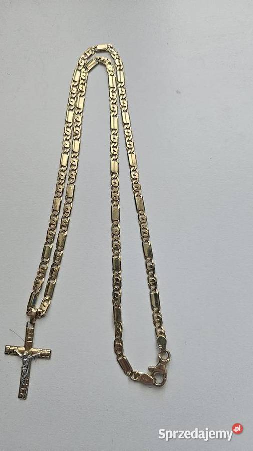 Łancuszek złoty p14k 585 135 gr Śliczny złoto dolnośląskie Wrocław