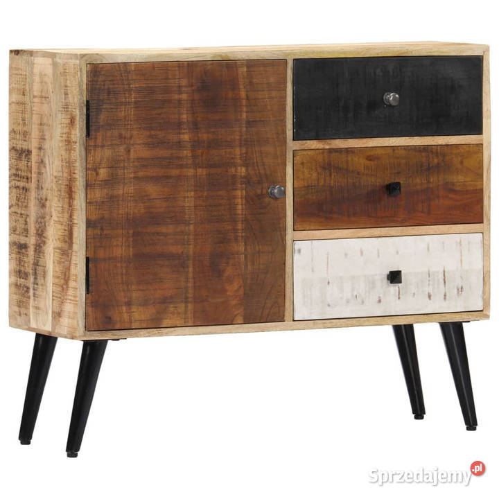 Szafka 88 x 30 x 73 lite drewno mango WM282876 Warszawa