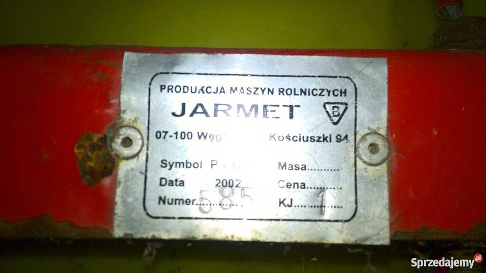 JarMet opryskiwacz 300 L Opryskiwacze Warta