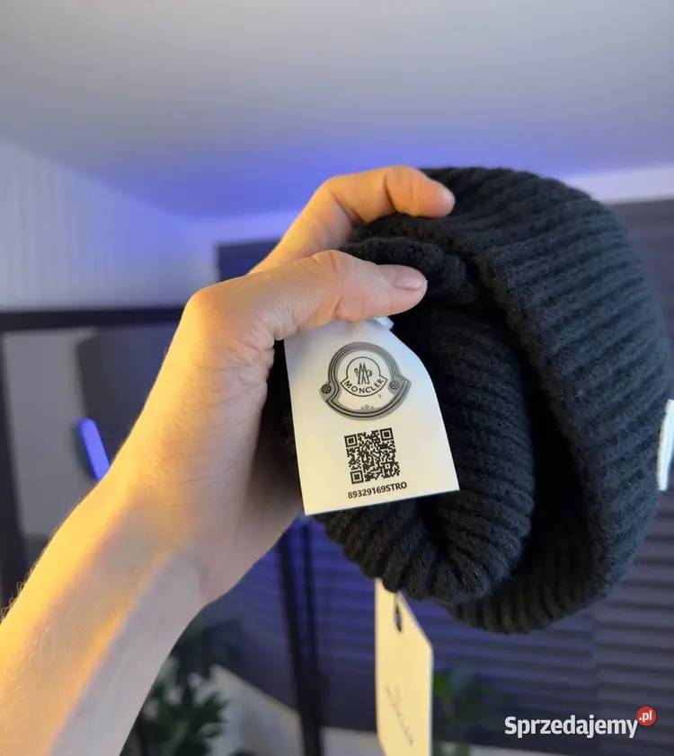 Czapka Moncler unisex nowa kolekcja Pozostałe Warszawa