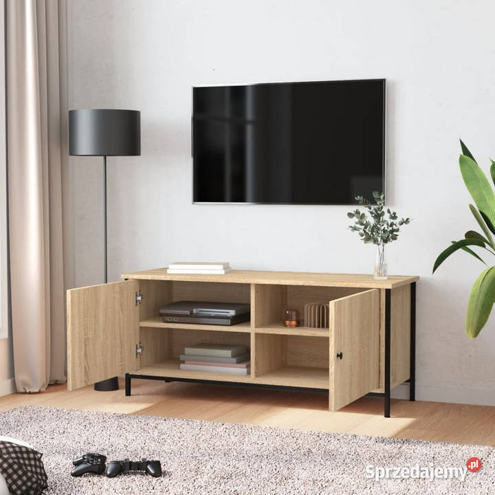 Szafka pod TV dąb sonoma 102x35x45 materiał mazowieckie Warszawa sprzedam