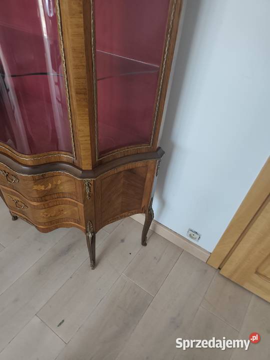 Witryna serwantka w stylu Ludwika XVI wielkopolskie Budzyń