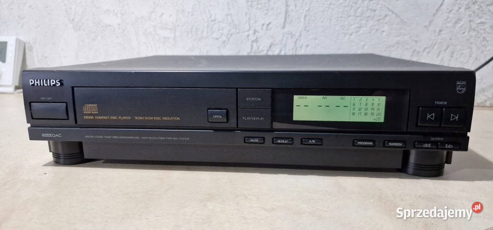 Philips CD 210 odtwarzacz kompaktowy CD player Międzychód