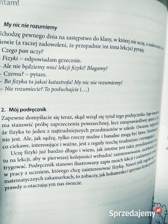 Fizyka to nie katastrofa unikatowe książki mazowieckie Warszawa