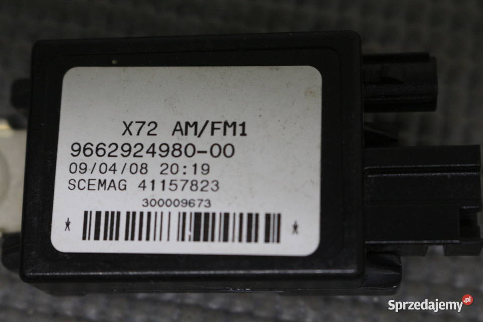 CITROEN C5 III X7 WZMACNIACZ ANTENY 966292498000 osobowe dolnośląskie Prochowice sprzedam