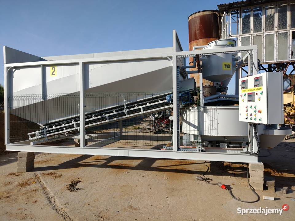 mobilny węzeł betoniarski