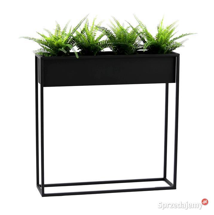 Kwietnik Metalowy Stojak Donica 80x80 skrzynka