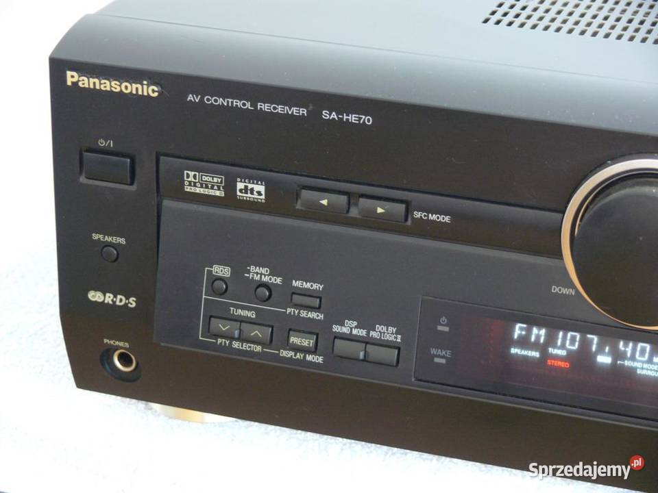 Amplituner Panasonic SAHE70 sprawny WYSYŁKA Kraków