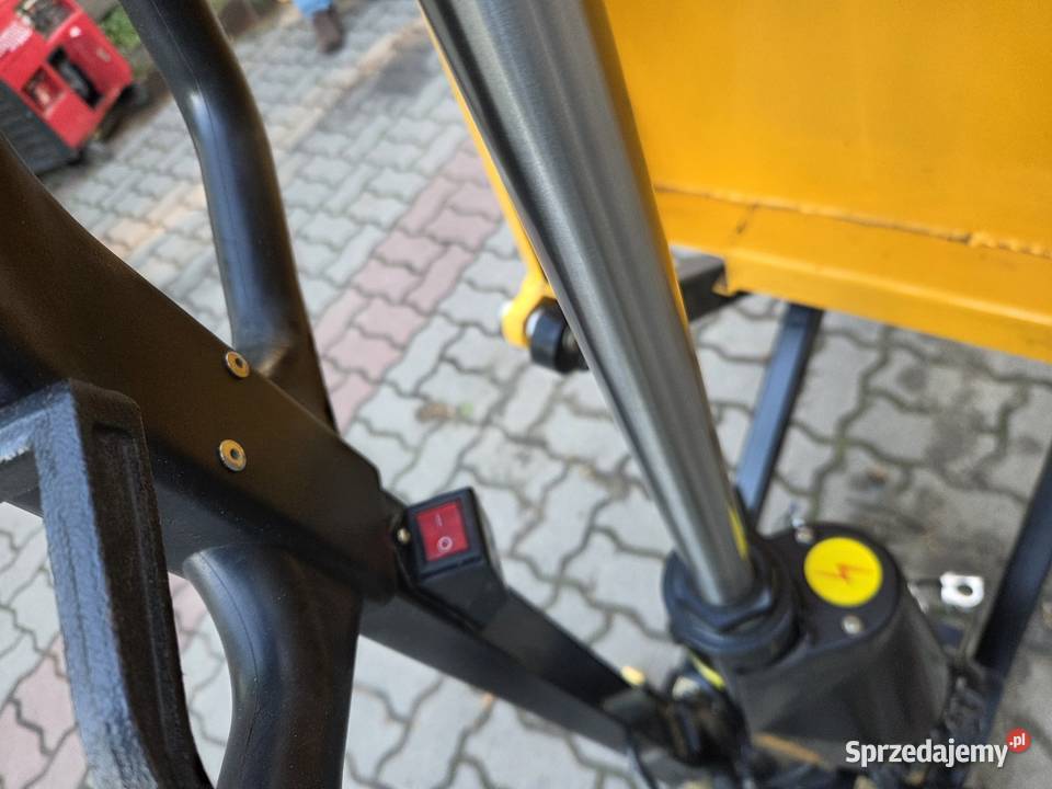 Paleciak elektryczny ręczny wózek paletowy Lwówek sprzedam