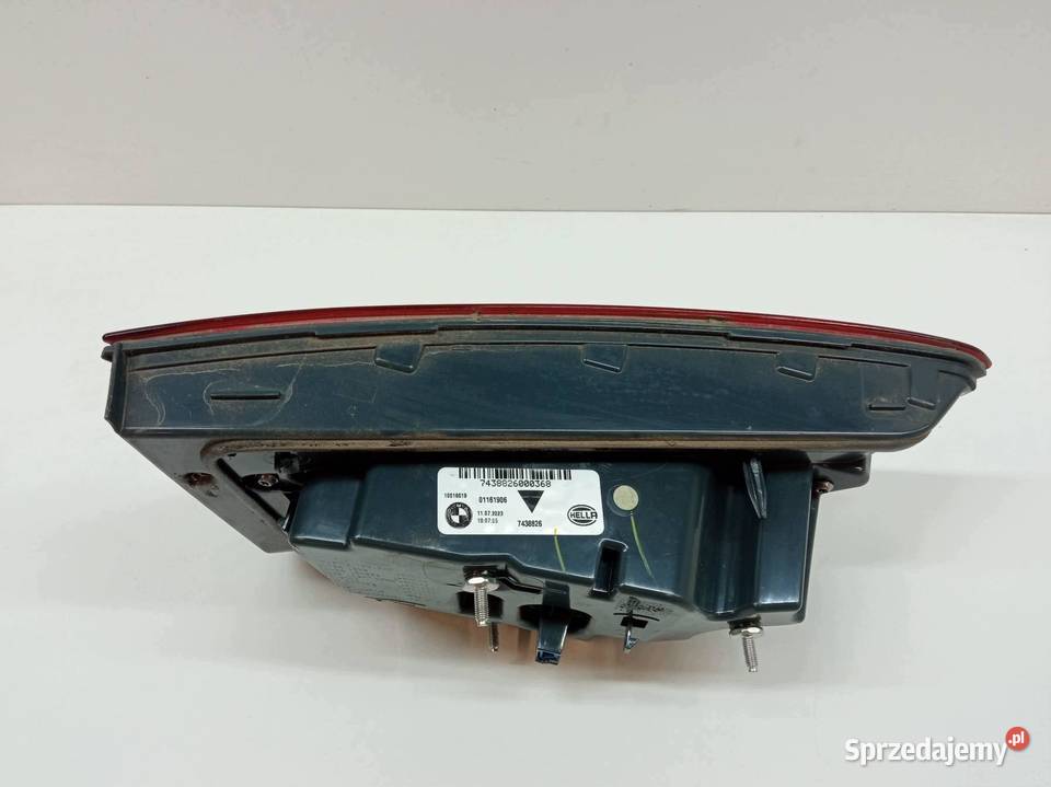 LAMPA TYŁ W KLAPĘ PRAWA EUROPA 7438826 Bmw X6 II