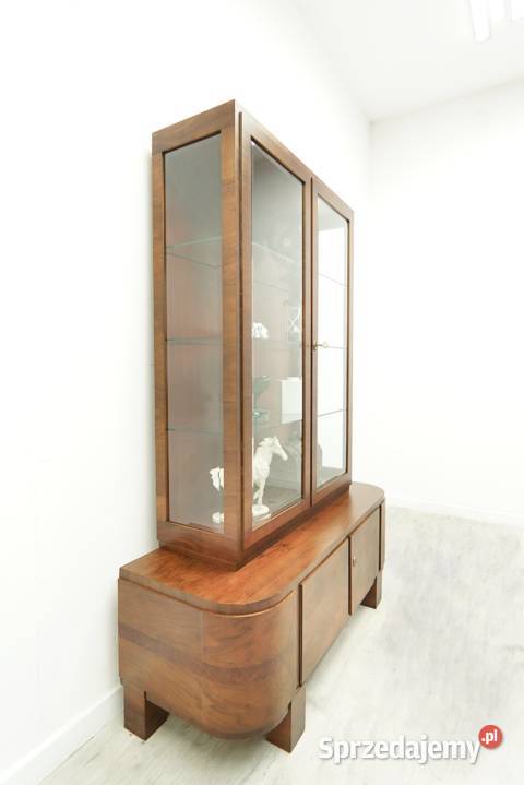 Zabytkowa witryna z lat 30tych w stylu art deco wielkopolskie Jerka