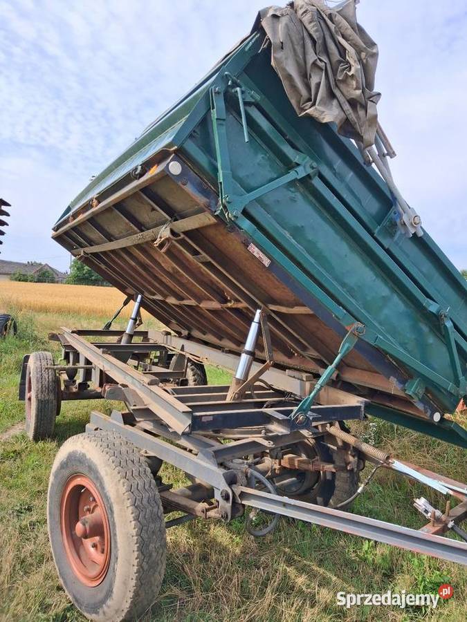 Przyczepa wywrotka hw 6011 nieuszkodzony Osówka