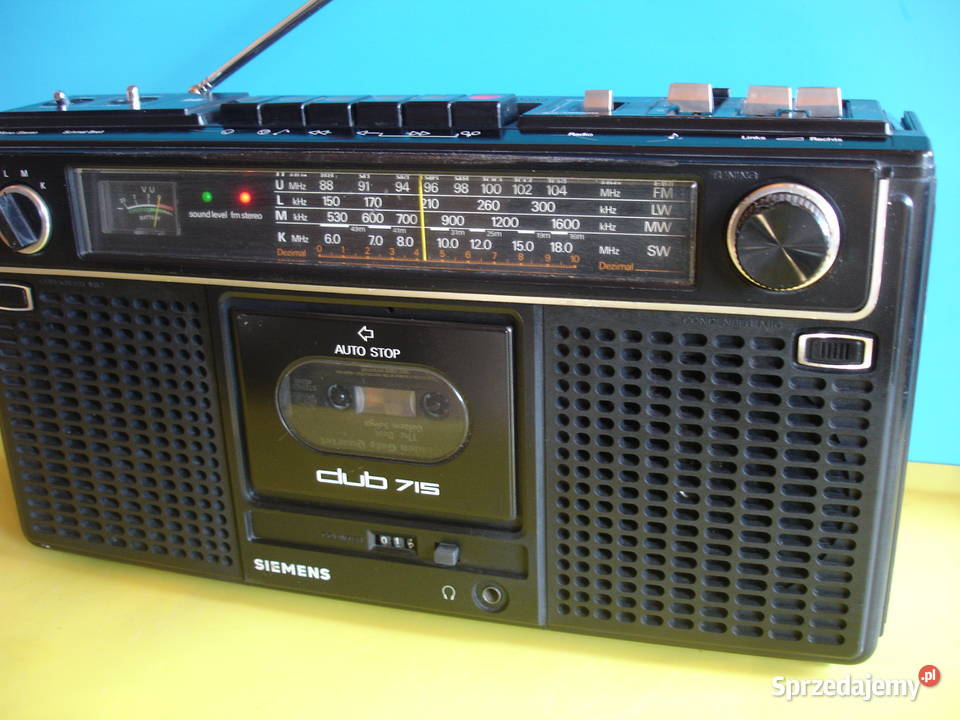 Radiomagnetofon SIEMENS CLUB 715 lubuskie Zielona Góra