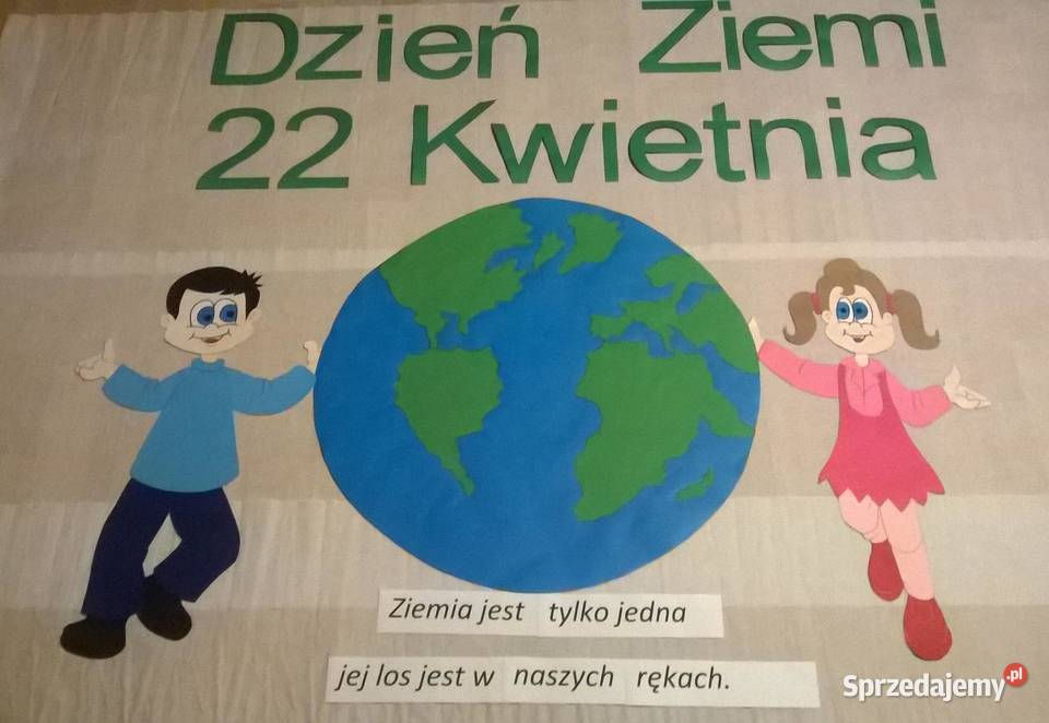 Dekoracje na Dzień Ziemi z brystolu 504 102 444 Garwolin