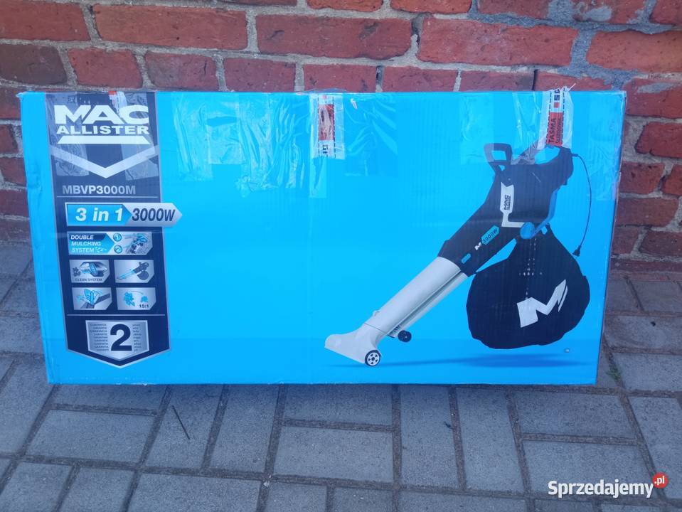 Dmuchawa Elektryczne Macallister 8 MAC 3000W