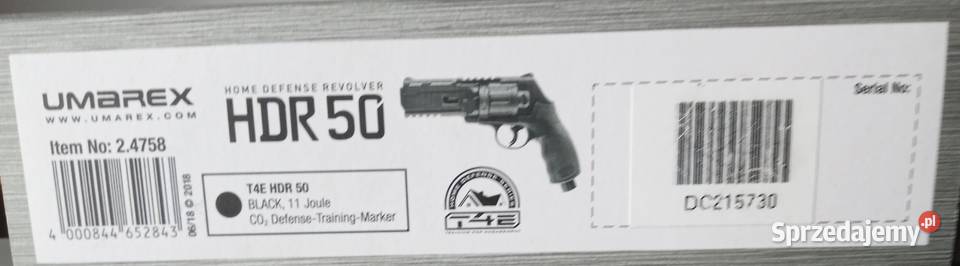 Rewolwer pistolet UMAREX HDR 50 1 GENERACJI 3 mazowieckie sprzedam