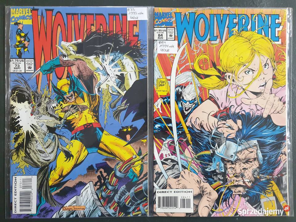 Wolverine 11 oryginalnych komiksów Marvel USA Superbohaterowie pomorskie Gdynia