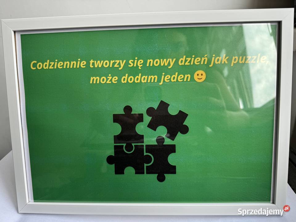 Unikatowe ponadczasowe dzieło w ramce Warszawa