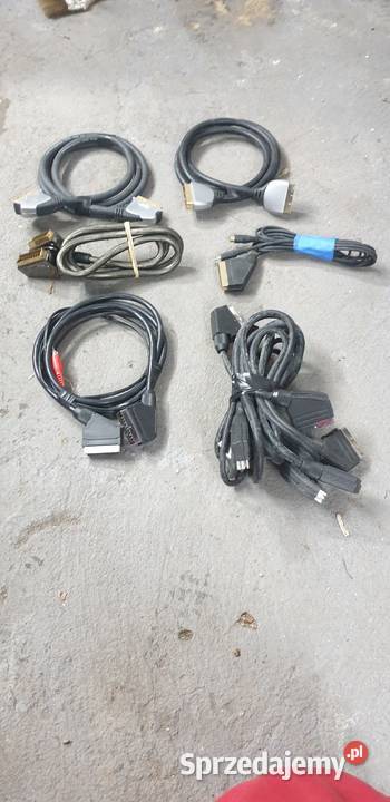 Kabel Przewód EURO SCART okazja Mragowo Mrągowo
