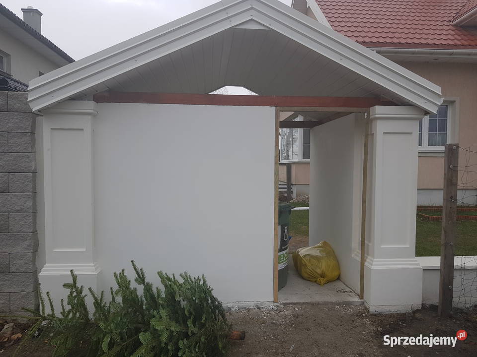 EleganckiePałacowe z Ramką StyloweMurki Słupki