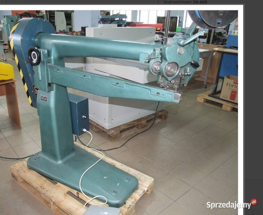 Zszywarka na drut płaski i inne maszyny podlaskie sprzedam