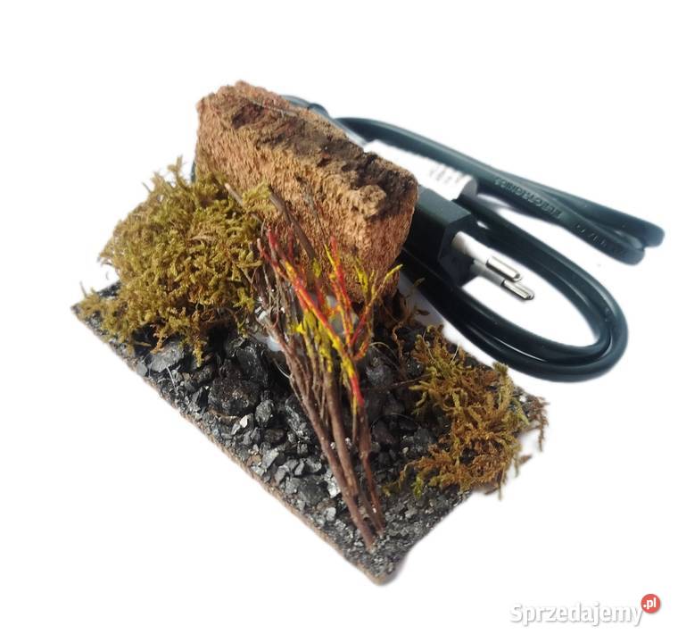 Ognisko do szopki makiety drewno efekt ognia Nowy Sącz