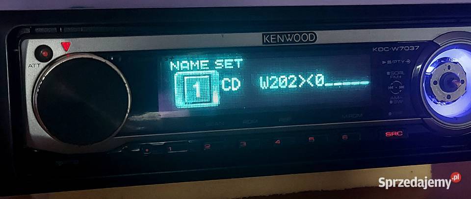 Kenwood KDCW7037 I AUX I Krystaliczny Kępno sprzedam