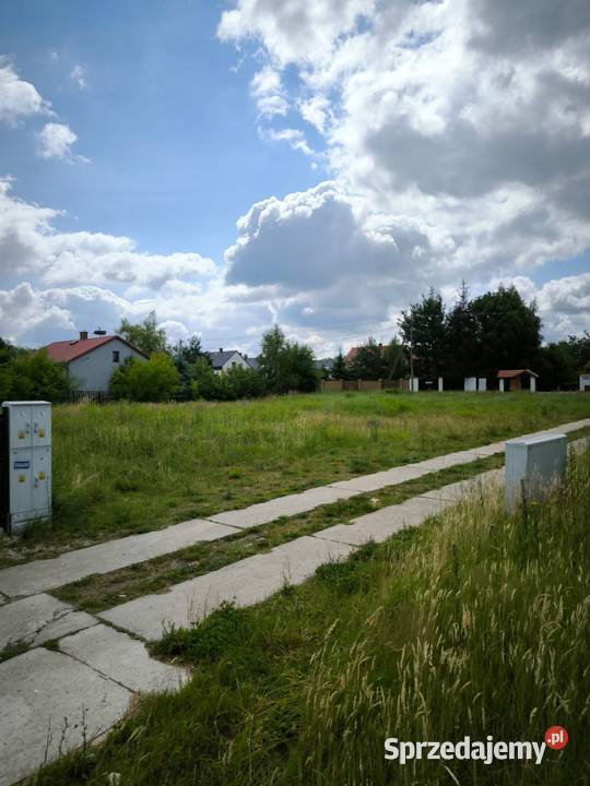 Działka budowlana 1200 m gm Wiązowna DW721 prąd Grunty i działki Otwock