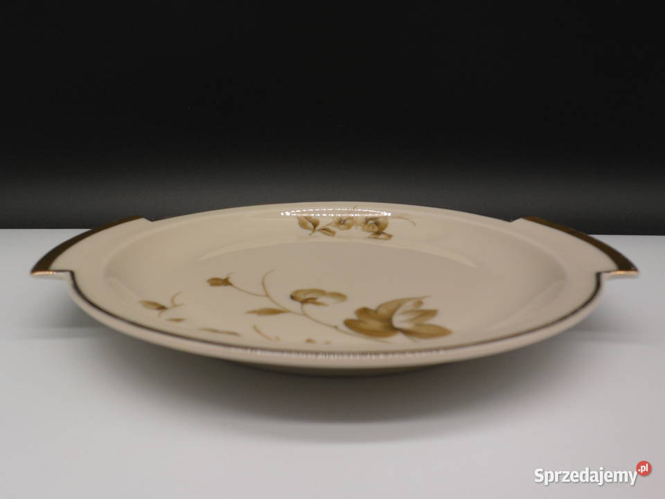 Elegancka Patera Porcelanowa Motyw Jesienny Porcelana i szkło Raszków