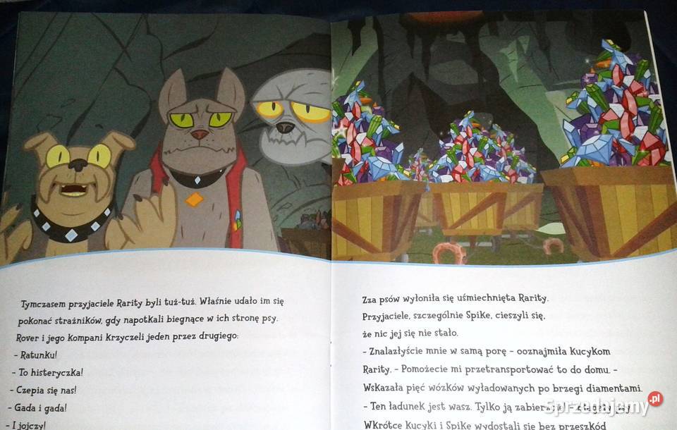 My Little Pony Kucyki i psy Koloruj czytaj lubelskie