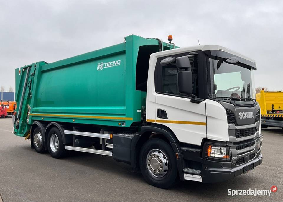 Smieciarka Scania Eur 6 tez Leasing ciężarówki do sprowadzenia Warszawa