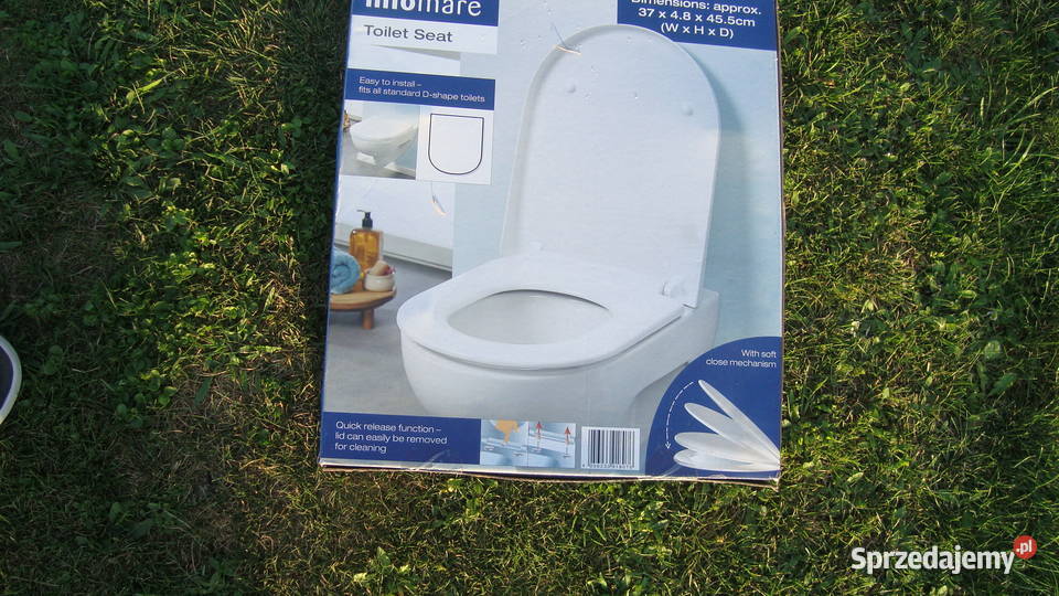 Deska sedesowa wolno opadająca biała Nowa Warszawa sprzedam