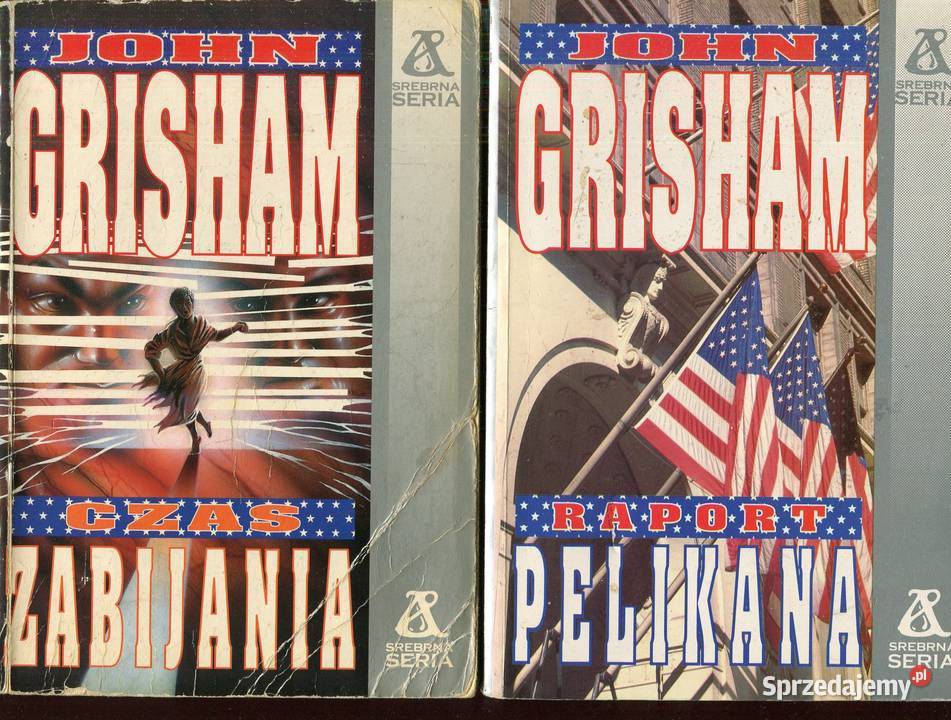 Czas zabijania Raport Pelikana John Grisham Książki i Podręczniki Szczecin