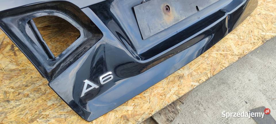 KLAPA TYLNA TYŁ AUDI A6 C6 SEDAN LY9B LIFT S Przystajń