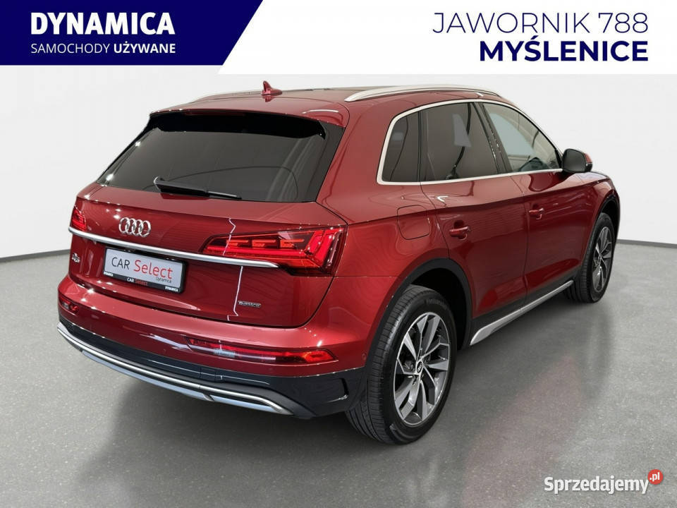 Audi Q5 VAT 23 Advanced 45TFSI 265 Stronic elektrochrom. lusterko wst. Samochody osobowe Myślenice